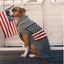 American Flag Wool Dog Sweater