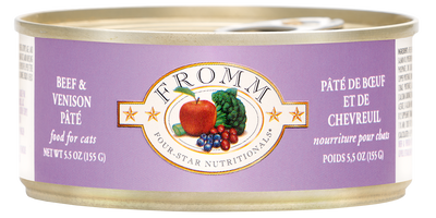 Fromm 4 Star Beef and Venison Cat Pate (5.5oz)