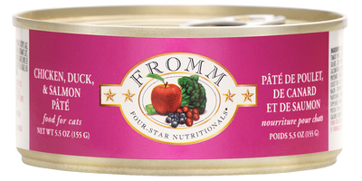 Fromm 4 Star Chicken, Duck and Salmon Cat Pate (5.5oz)
