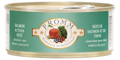 Fromm 4 Star Salmon and Tuna Cat Pate (5.5oz)