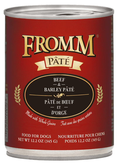 Fromm All Life Stages Beef & Barley Wet Dog Can (12.2oz)