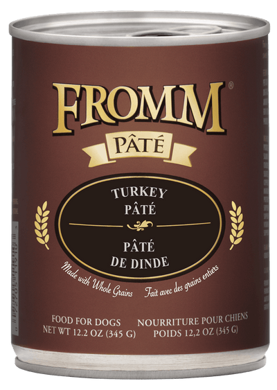 Fromm All Life Stages Turkey Pate Wet Dog Food (12.2oz)