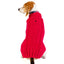 Hot Pink Alpaca Cable Knit Dog Sweater
