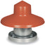 Hanging Galvanized Metal Chicken Feeder & Accessories