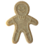 Gingerbread Man Nylon Dog Chew Toy for Aggressive Chewers | USA Made