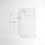Wall Mount Zig Zag Gate (Tall)