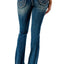 Grace in LA Women's Western 3D Horse Mid Rise Bootcut Jeans