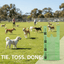 Green Dog Waste Bags – 8" x 16" with 5" Gusset & Handles – Made in USA