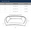 GreenDog Bolster Bed- Checkered Wave