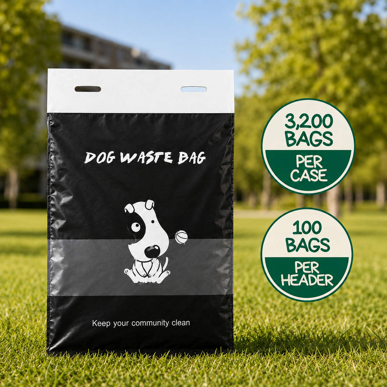 20% Recycled Header Bags