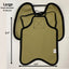 Hen Saver Chicken Saddle for Hens with Shoulder Protectors (Made in USA Hen Apron)