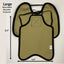 Hen Saver Chicken Saddle for Hens with Shoulder Protectors (Made in USA Hen Apron)