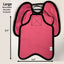 Hen Saver Chicken Saddle for Hens with Shoulder Protectors (Made in USA Hen Apron)
