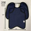 Hen Saver Chicken Saddle for Hens with Shoulder Protectors (Made in USA Hen Apron)