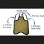Hen Saver Ultra-Light Chicken Saddle for Hens (Cool Mesh Hen Apron Made in USA)