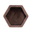 Cat Hexagon Shelf Dark Walnut