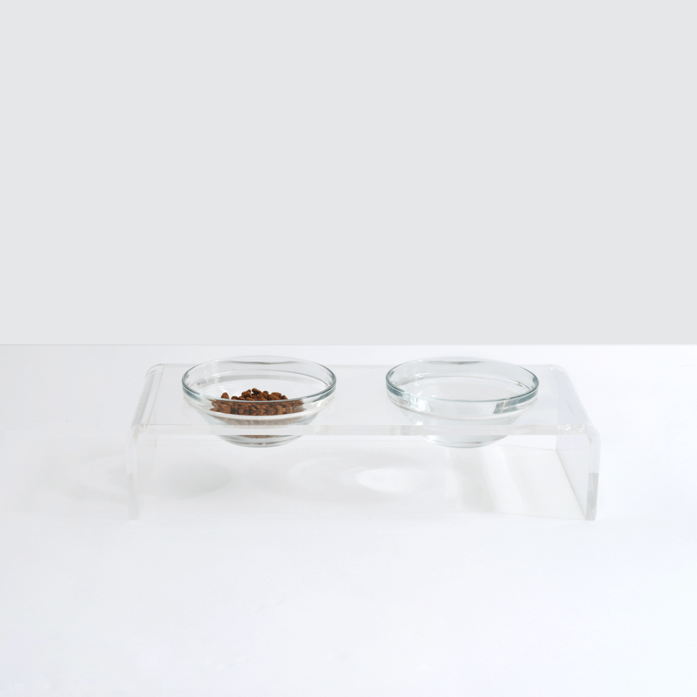 Small Glass Bowl Feeder