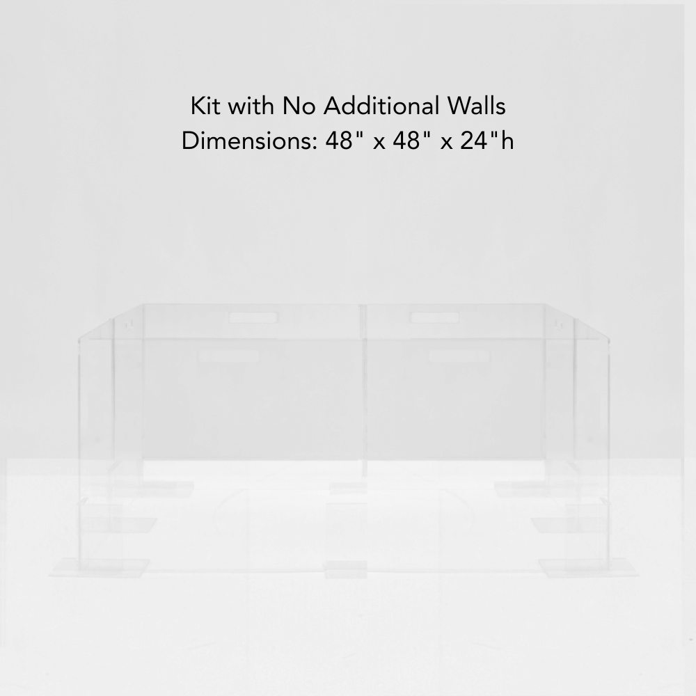 Clear Step-Over Pet Playpen , 24" High