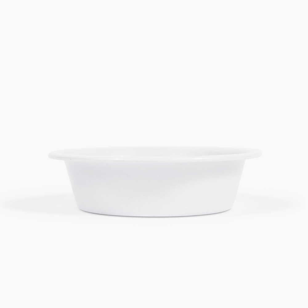 Small Black or White Bowl Feeder