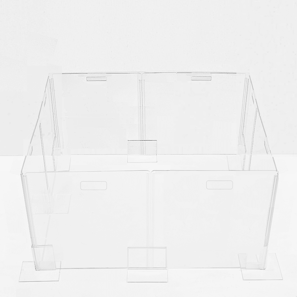 Clear Step-Over Pet Playpen , 24" High