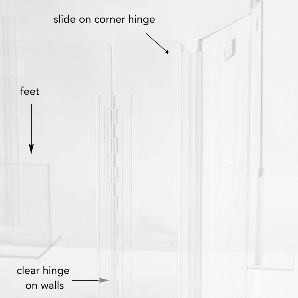 Add-on or Replacement Feet for Playpens