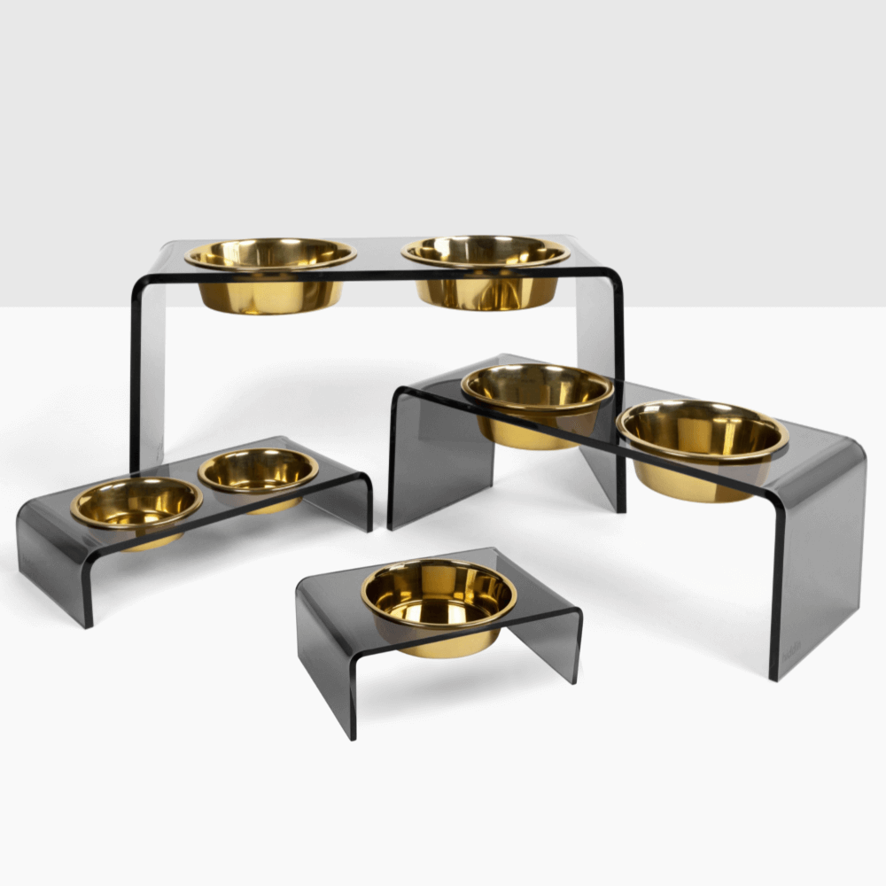 Small Smoke Grey Feeder