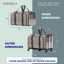 Rolling Rover Airline Compliant Expandable Wheeled Pet Carrier