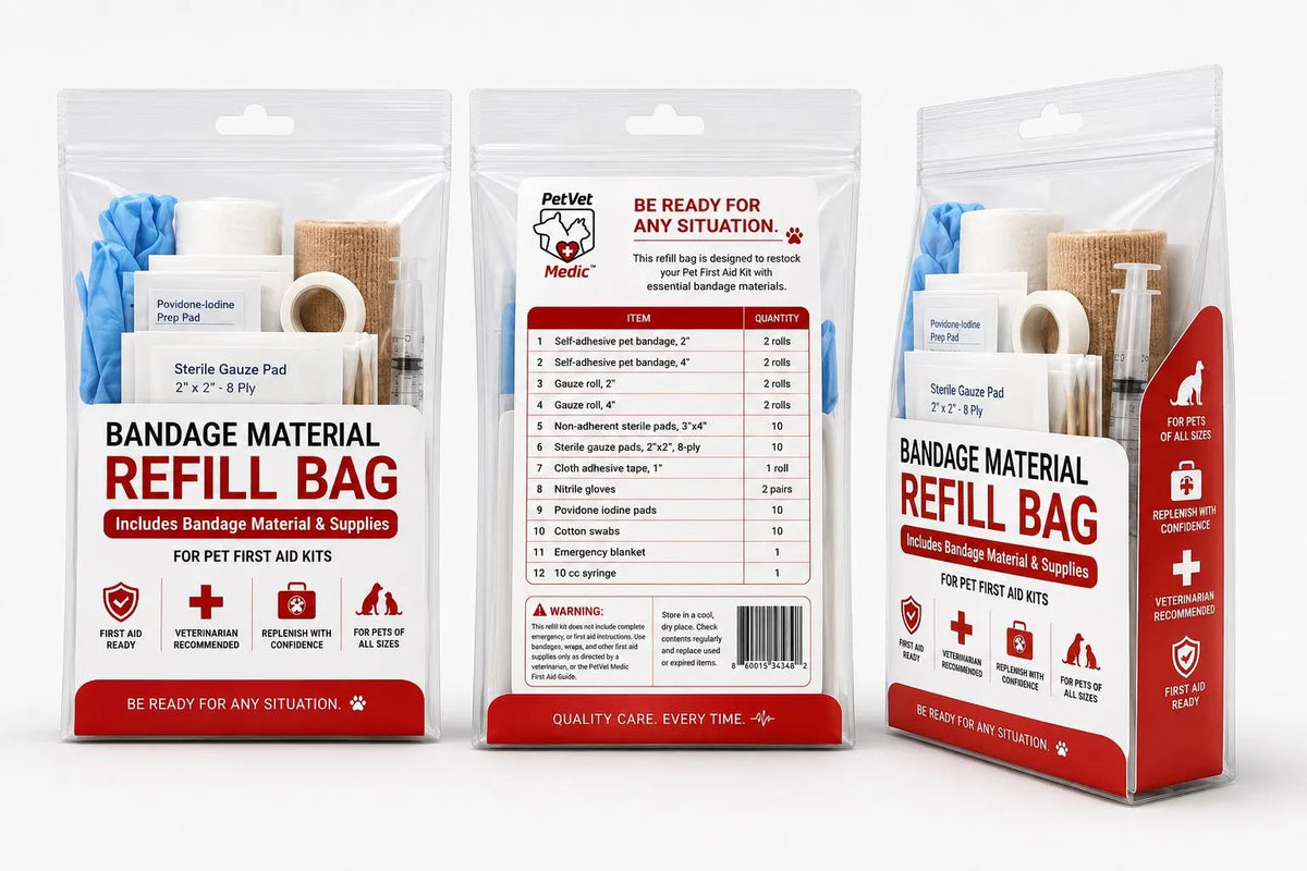 PetVet Medic® Bandage & Supplies Refill Pack