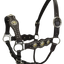 CROSS CONCHO HALTER WITH SPOTS AND ADJUSTABLE NOSE AND CHIN STRAPS -USA LEATHER