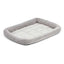 24in Midwest Diamond Stitch Bed Gray