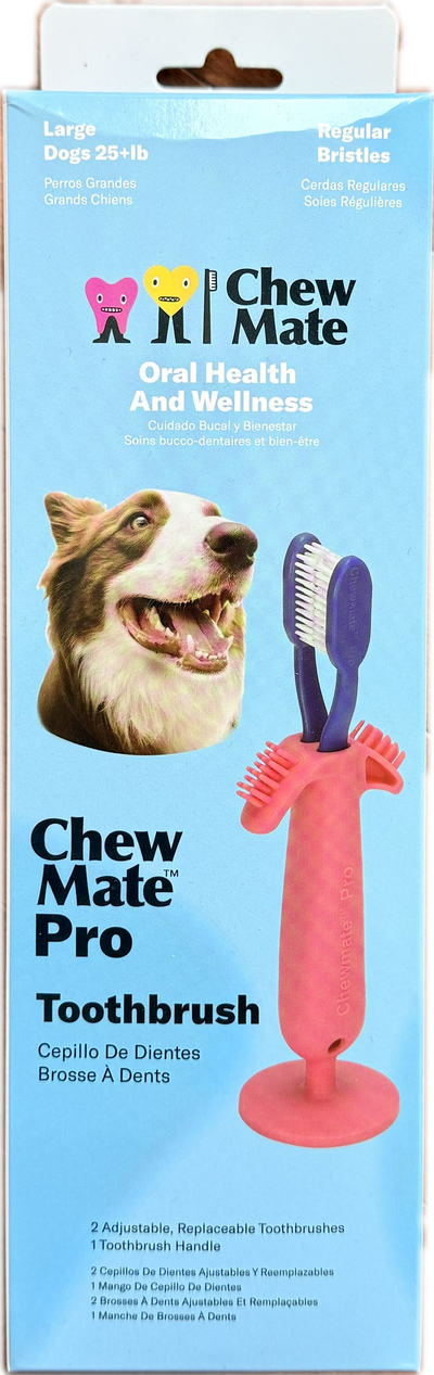 Chewmate Pro Toothbrush for Dogs