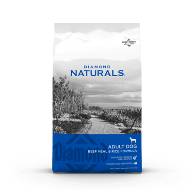 Diamond Naturals Adult Beef Meal & Rice Dry Dog Food (40lb)