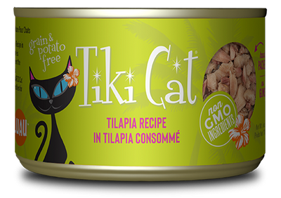 Tikicat All Life Stages Kapi'Olani Luau Tilapia (2.8oz)