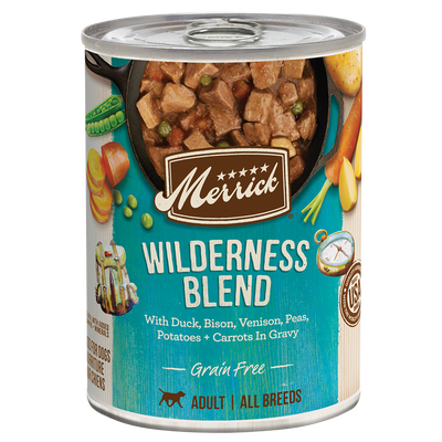 Merrick Grain Free Wilderness Blend Wet Dog Food (12.7oz)
