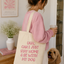 Ugh, Can I Just Stay Home & Be With My Dog Canvas Tote Bag