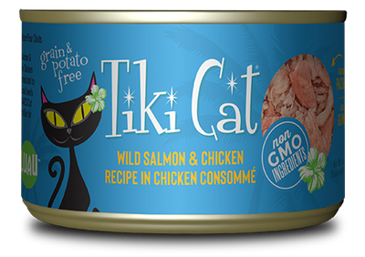 Tikicat All Life Stages Napili Luau Salmon and Chicken (2.8oz)