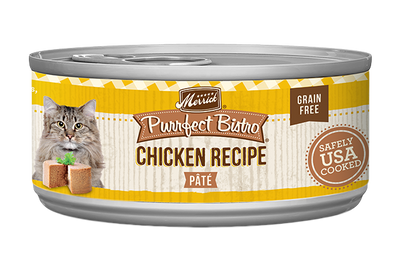 Merrick Purrfect Bistro Grain Free Adult Chicken Pate Cat Food (3oz)