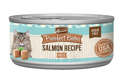 Merrick Purrfect Bistro Grain Free Adult Salmon Pate Cat Food (3oz)