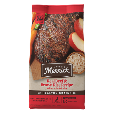 Merrick Classic Healthy Grains Beef and Brown Rice Dry Dog Food