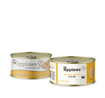 Applaws Adult Chicken Breast in Broth Wet Cat Food (2.47oz)