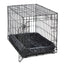 Midwest QuietTime Sheepskin Pet Bed Gray 36x23