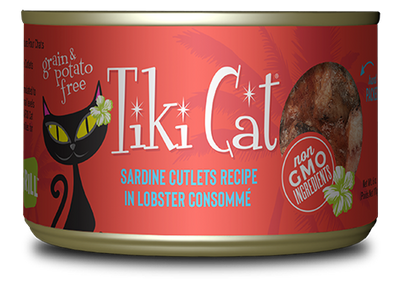 Tikicat All Life Stages Bora Bora Grill Sardine Cutlets in Lobster Consomme (2.8oz)