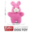 Jeffers Animal Fuzzies Plush Squeaker Dog Toys