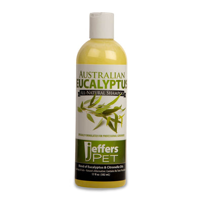 Jeffers Australian Eucalyptus All-Natural Dog Shampoo - Aids in Repelling Fleas, Ticks, Flies & Mosquitos
