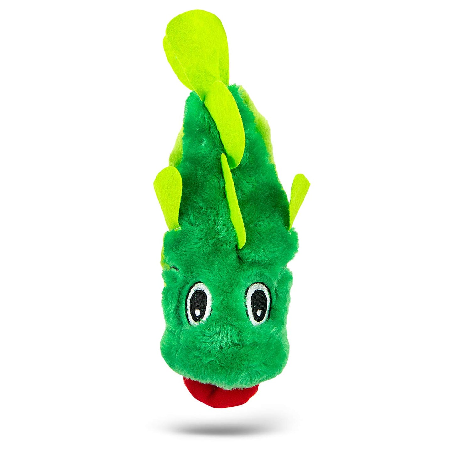 Jeffers Big Mouth Bass Plush Squeaker Dog Toy