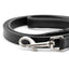 Jeffers Black Padded Leather Pet Leash