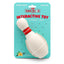 Jeffers Bowling Pin Natural Rubber Treat Dispensing Dental Chew Toy for Dogs