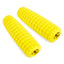 Jeffers Corn Cob Natural Rubber Treat Dispensing Dog Chew Toy with Dental Benefits