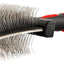 Jeffers Double-Sided Flex Head Pet Grooming Slicker Brush