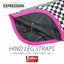 Jeffers Expression 600D Waterproof Ripstop Dog Coat, 240 Gram